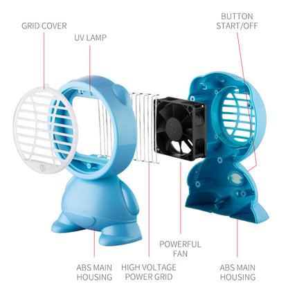Electric Shock Mosquito Lamp Outdoor Household Fly Lamp Mosquito Killer Household Mosquito Lamp Mosquito Trap